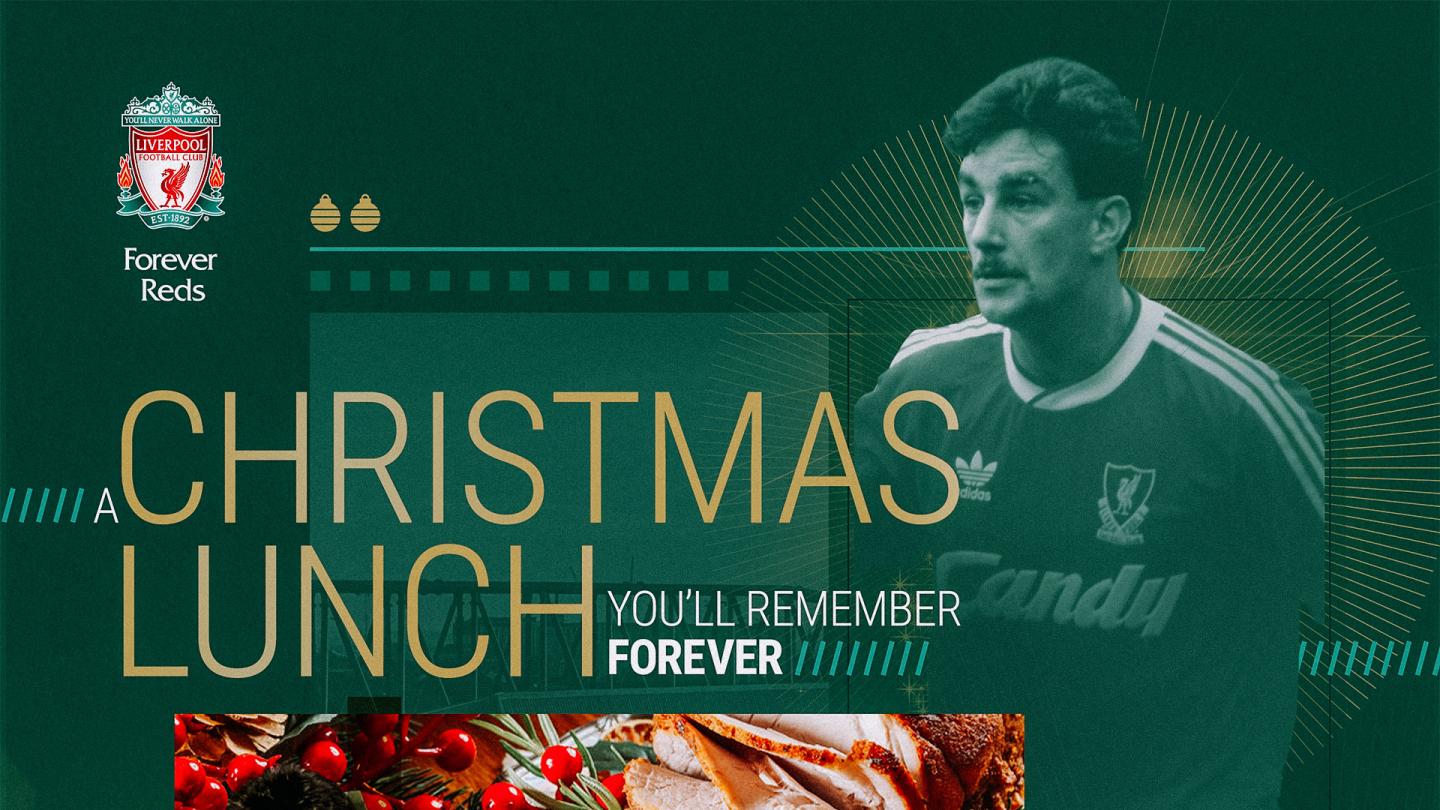 Enjoy Christmas lunch with LFC legends and a Q&A with Klopp